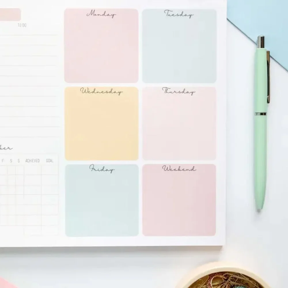 The Gentle Focus Weekly Planner Pad